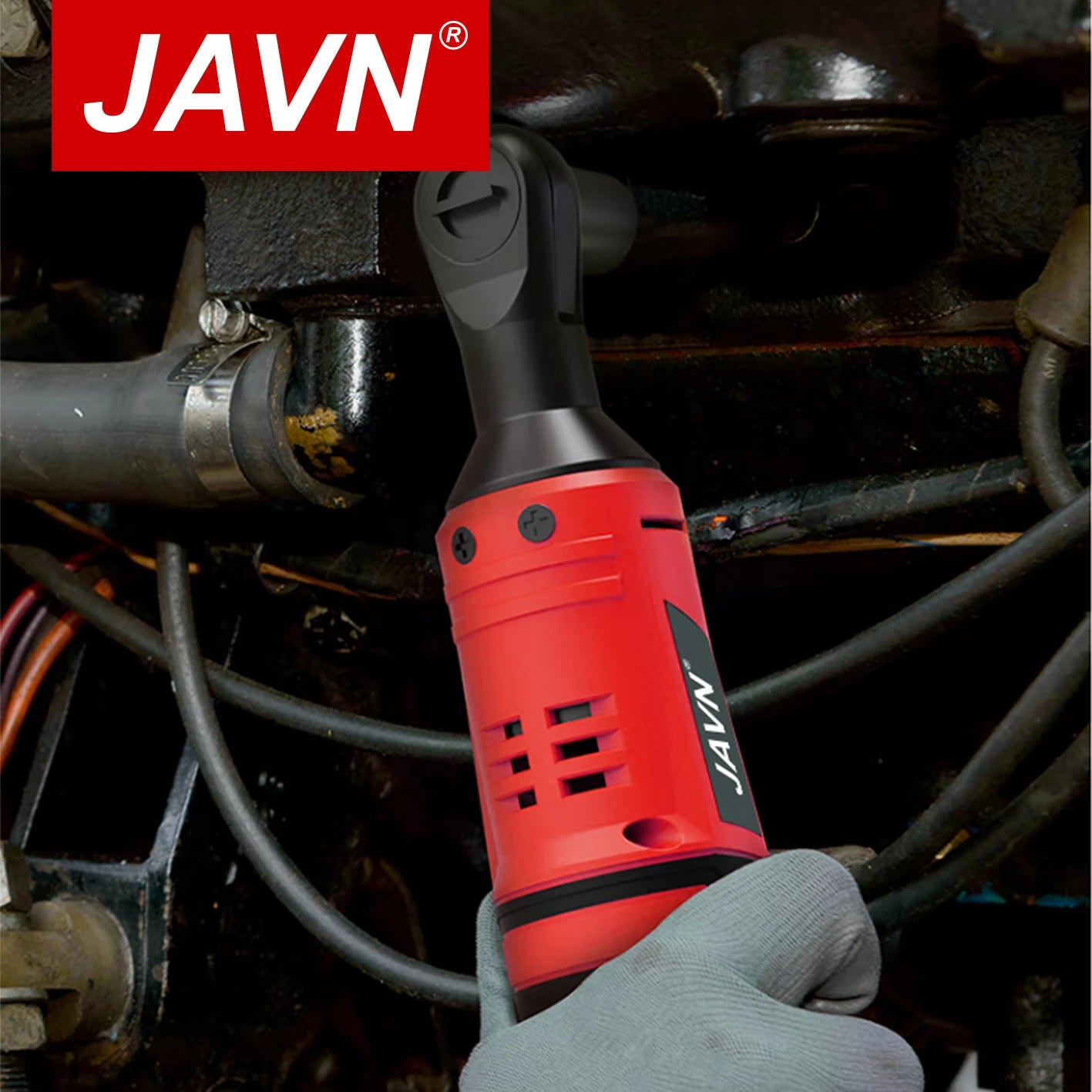 JAVN 12V Cordless Electric Wrench for Easy Car Repairs - Smarsty