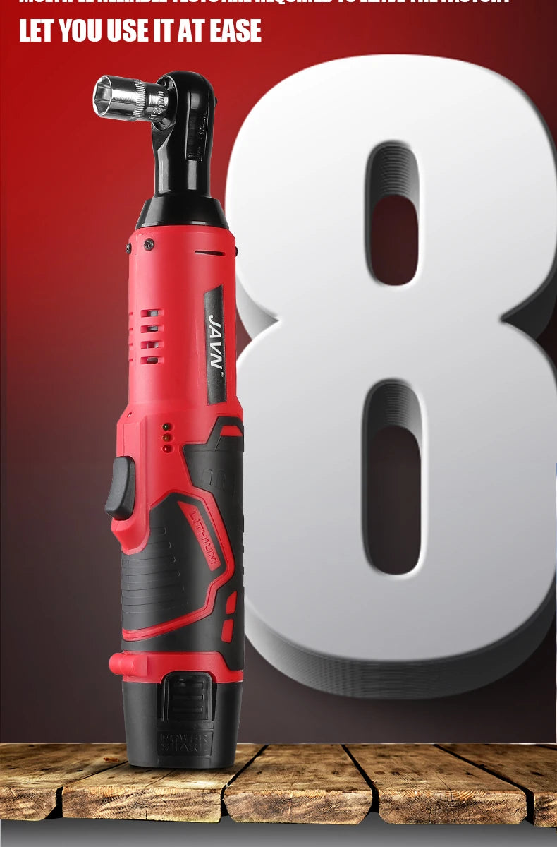 JAVN 12V Cordless Electric Wrench for Easy Car Repairs - Smarsty