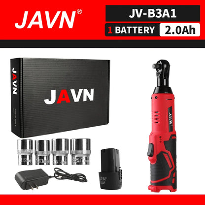 JAVN 12V Cordless Electric Wrench for Easy Car Repairs - Smarsty