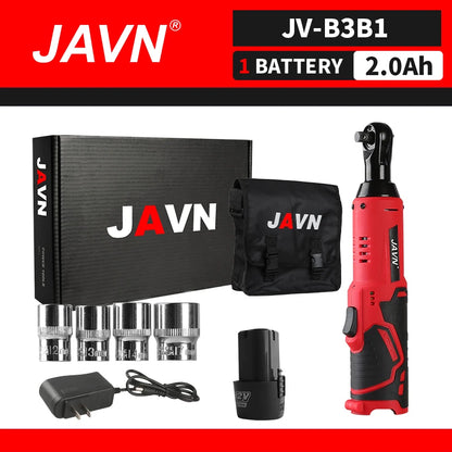 JAVN 12V Cordless Electric Wrench for Easy Car Repairs - Smarsty