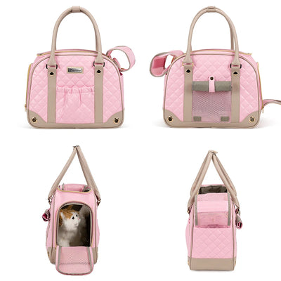 Breathable Pet Carrier Handbag for Small Dogs and Cats - Smarsty