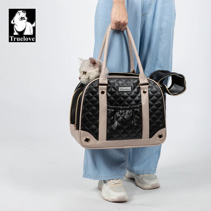 Breathable Pet Carrier Handbag for Small Dogs and Cats - Smarsty