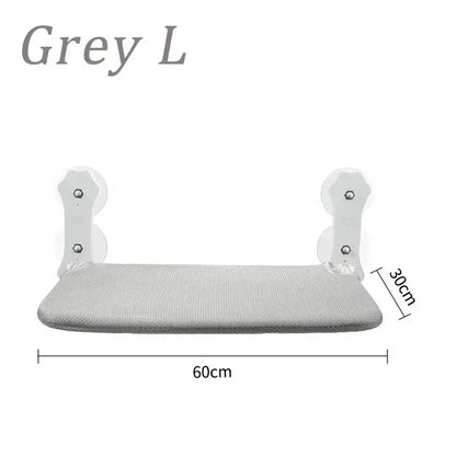 Foldable Suction Cup Cat Hammock For Window Relaxation - Smarsty
