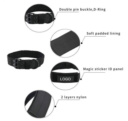 Adjustable Reflective Dog Collar for Training and Safety - Smarsty