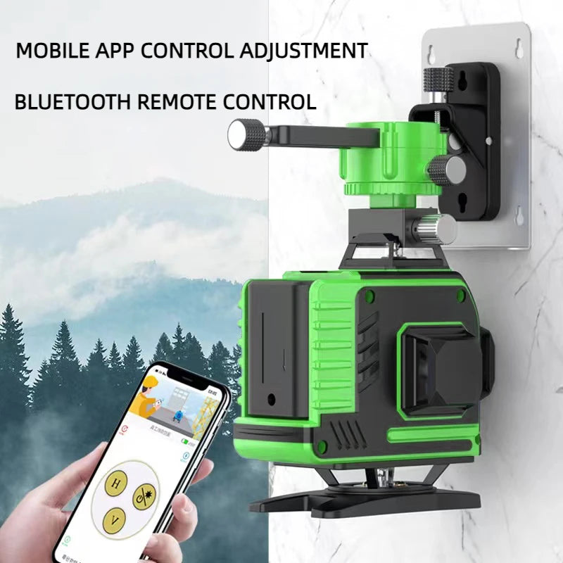 Professional Green Laser Level with 16 Lines Self-Leveling - Smarsty