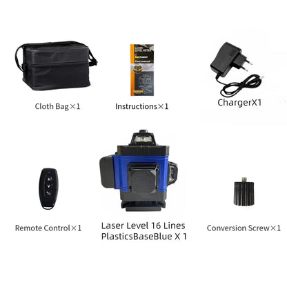 Professional Green Laser Level with 16 Lines Self-Leveling - Smarsty
