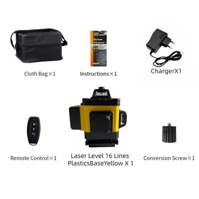 Professional Green Laser Level with 16 Lines Self-Leveling - Smarsty