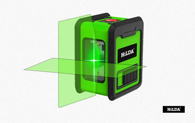 HILDA 2-Line Green Laser Level for Precision Alignment - Smarsty