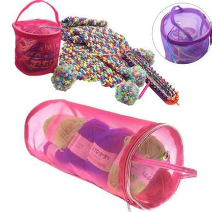 Portable Yarn Storage Bag for Easy Knitting Organization - Smarsty