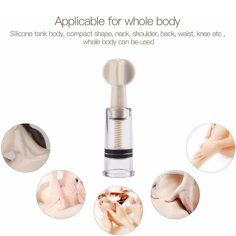 Vacuum Suction Cupping Cups for Nipple Enhancement - Smarsty