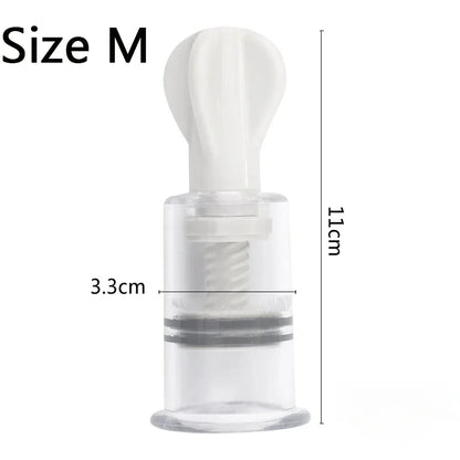 Vacuum Suction Cupping Cups for Nipple Enhancement - Smarsty
