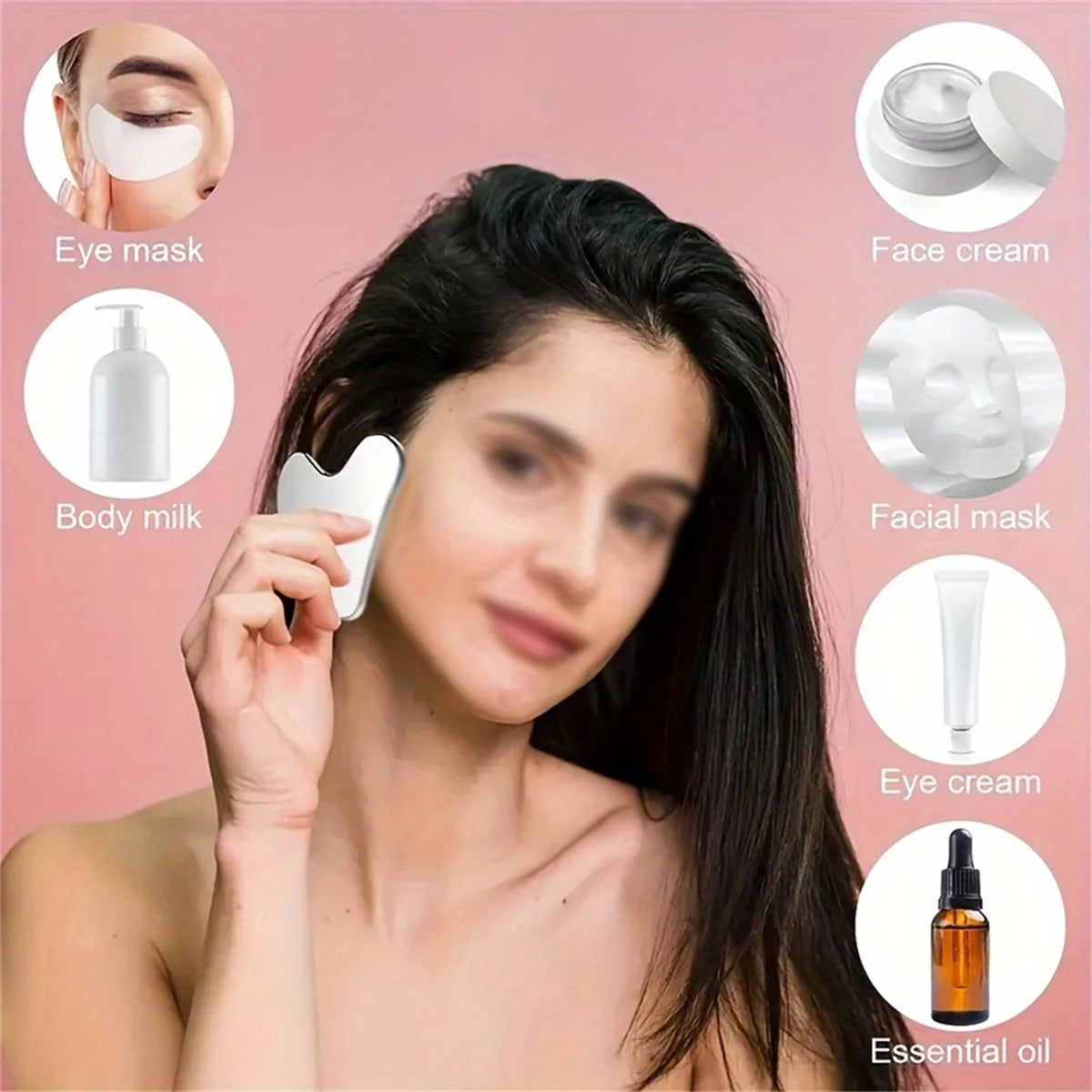 Stainless Steel Gua Sha Board for Radiant Skin - Smarsty