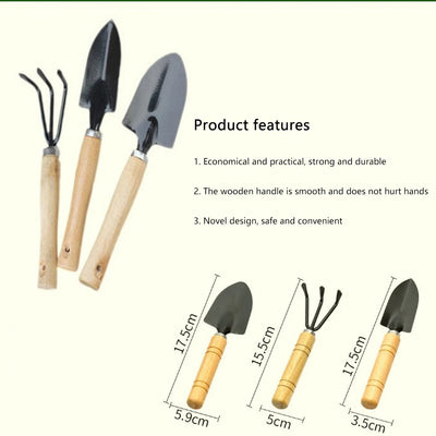 Mini Gardening Tools Set for Kids Easy Planting - Smarsty