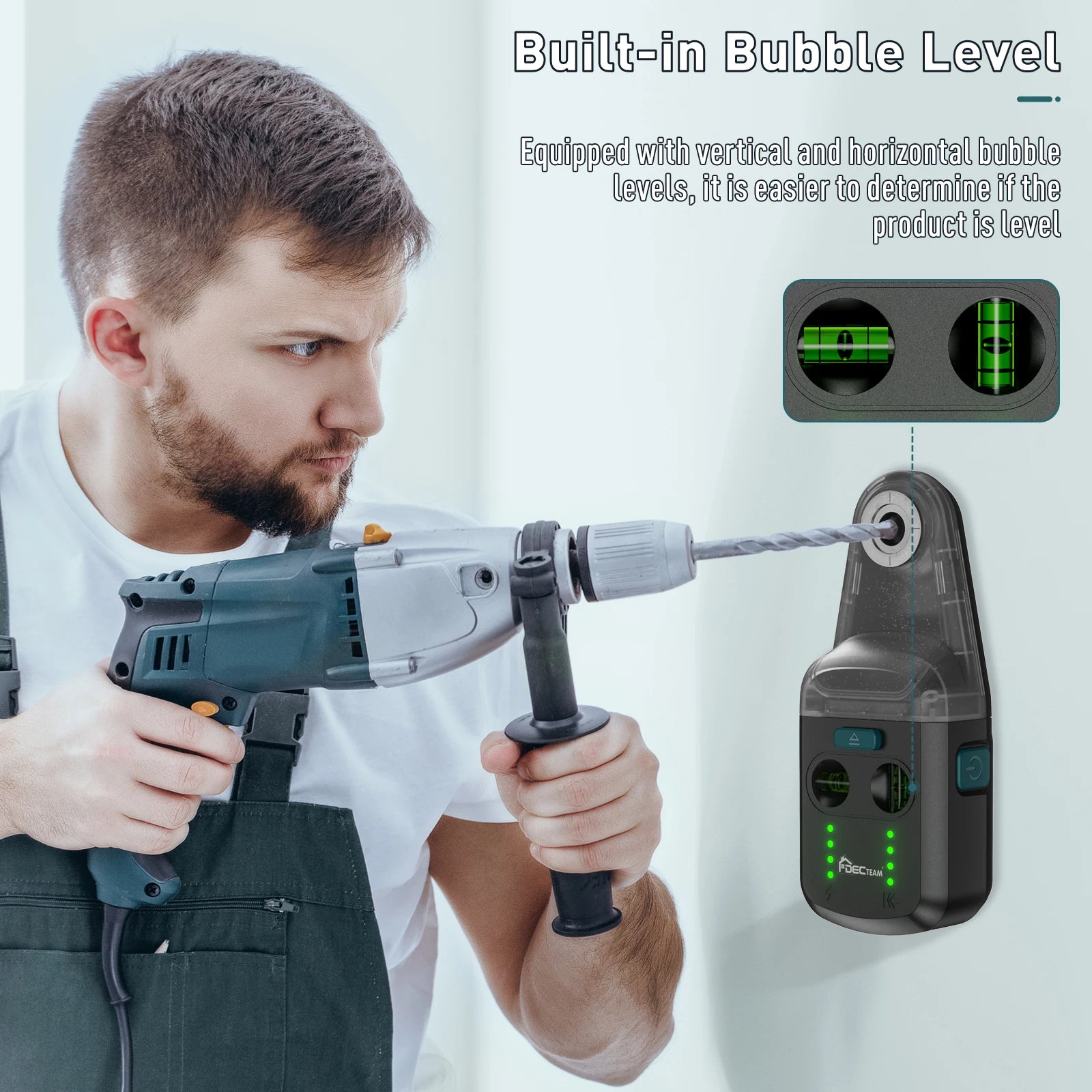 Green Laser Level Dust Collector with Vacuum Function - Smarsty