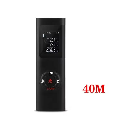 Portable Laser Rangefinder 40M/60M Rechargeable Measurement Tool - Smarsty