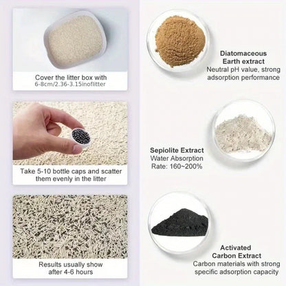 Aromatic Deodorant Beads for Cat Litter Box - Smarsty