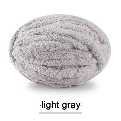 Chunky Multicolor Chenille Yarn for Warm Crochet Projects - Smarsty