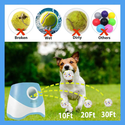 Automatic Dog Tennis Ball Launcher for Interactive Fun - Smarsty