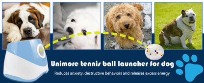 Automatic Dog Tennis Ball Launcher for Interactive Fun - Smarsty