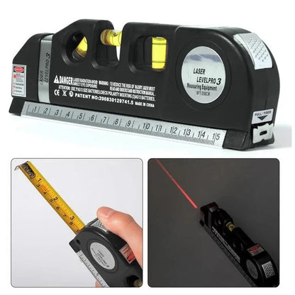 Laser Level 8FT Accurate Horizontal Vertical Measure - Smarsty