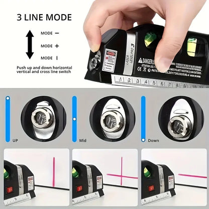 Multipurpose Laser Level Tool with Cross Line Function - Smarsty