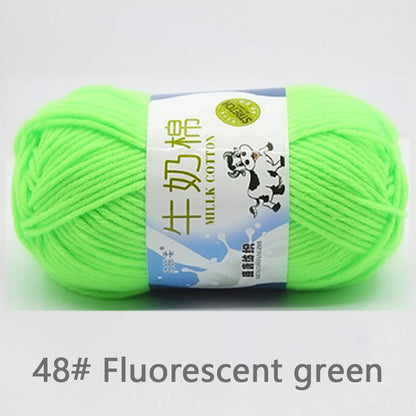 Milk Cotton Yarn Set for Soft Warm Baby Sweaters - Smarsty