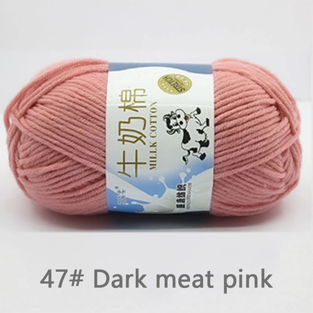 Milk Cotton Yarn Set for Soft Warm Baby Sweaters - Smarsty