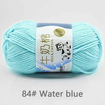 Milk Cotton Yarn Set for Soft Warm Baby Sweaters - Smarsty