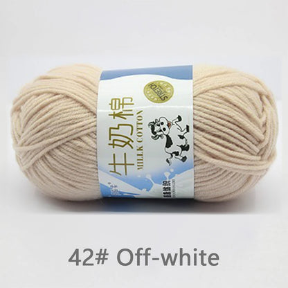 Milk Cotton Yarn Set for Soft Warm Baby Sweaters - Smarsty