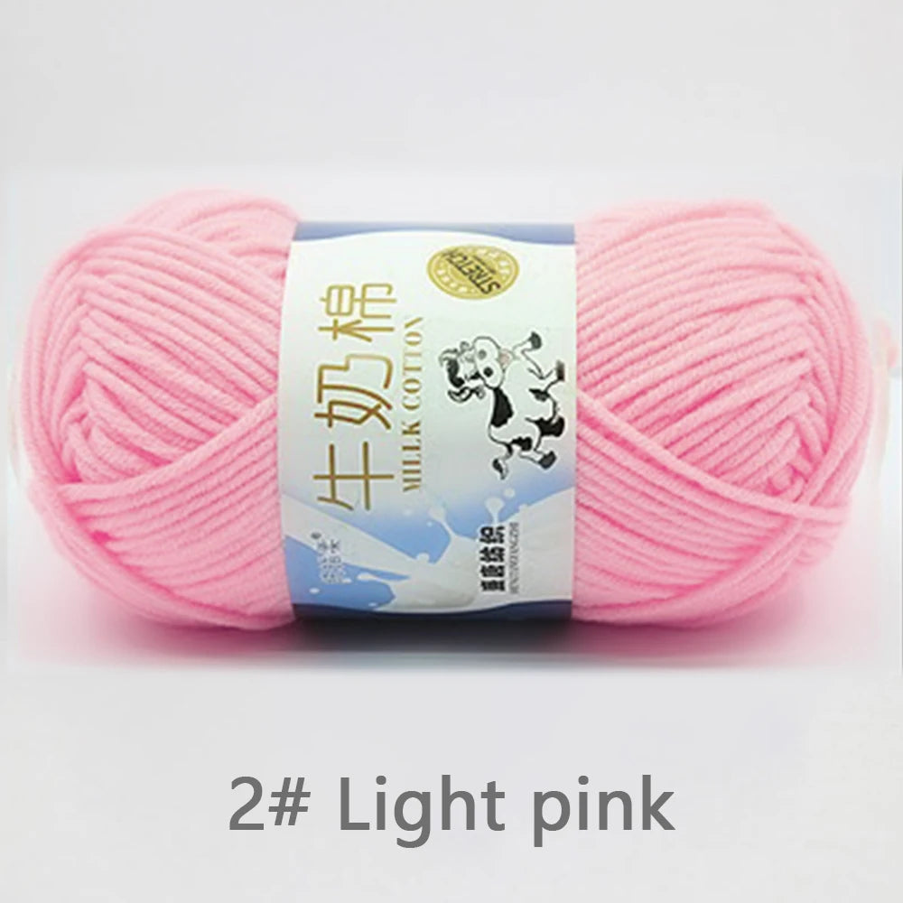 Milk Cotton Yarn Set for Soft Warm Baby Sweaters - Smarsty