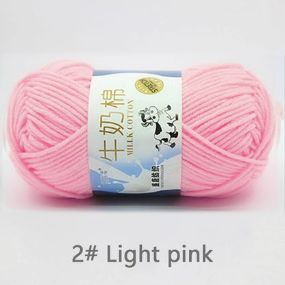 Milk Cotton Yarn Set for Soft Warm Baby Sweaters - Smarsty