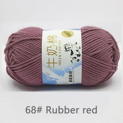 Milk Cotton Yarn Set for Soft Warm Baby Sweaters - Smarsty