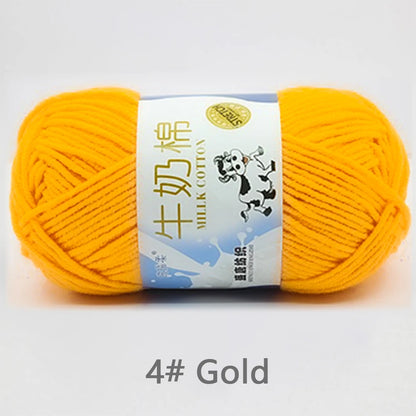 Milk Cotton Yarn Set for Soft Warm Baby Sweaters - Smarsty