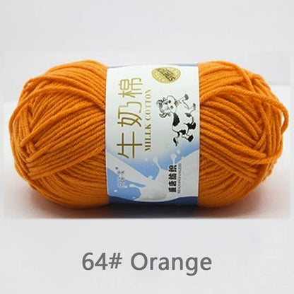 Milk Cotton Yarn Set for Soft Warm Baby Sweaters - Smarsty