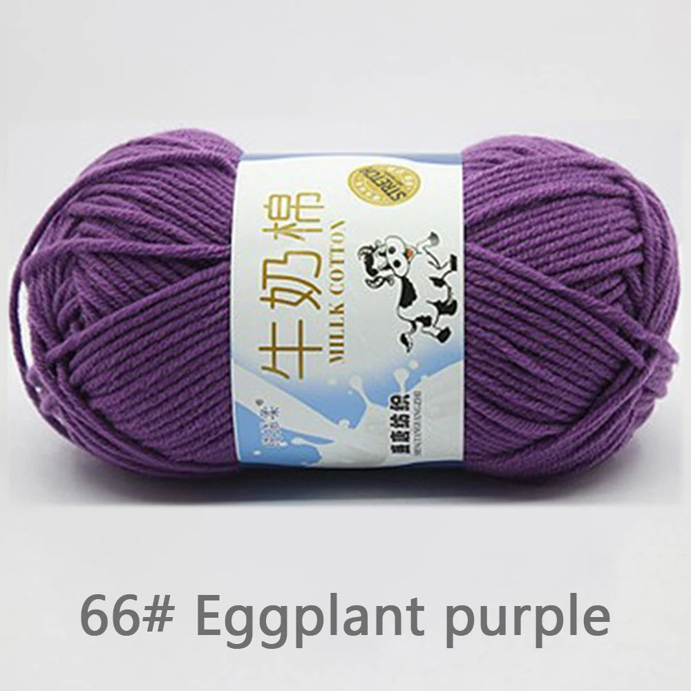 Milk Cotton Yarn Set for Soft Warm Baby Sweaters - Smarsty