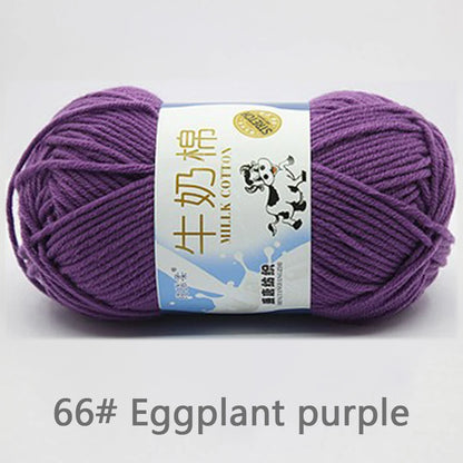 Milk Cotton Yarn Set for Soft Warm Baby Sweaters - Smarsty