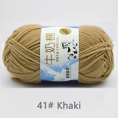 Milk Cotton Yarn Set for Soft Warm Baby Sweaters - Smarsty