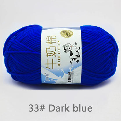 Milk Cotton Yarn Set for Soft Warm Baby Sweaters - Smarsty