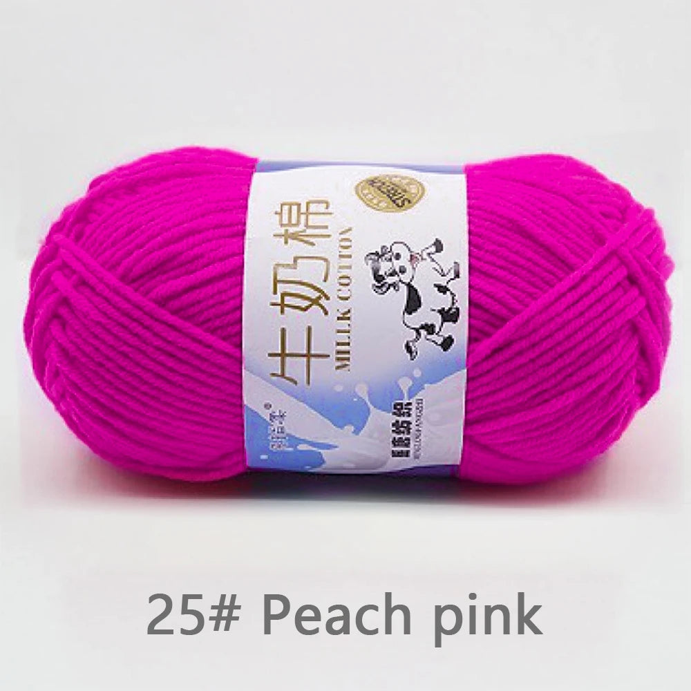 Milk Cotton Yarn Set for Soft Warm Baby Sweaters - Smarsty