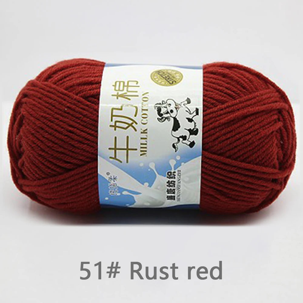 Milk Cotton Yarn Set for Soft Warm Baby Sweaters - Smarsty