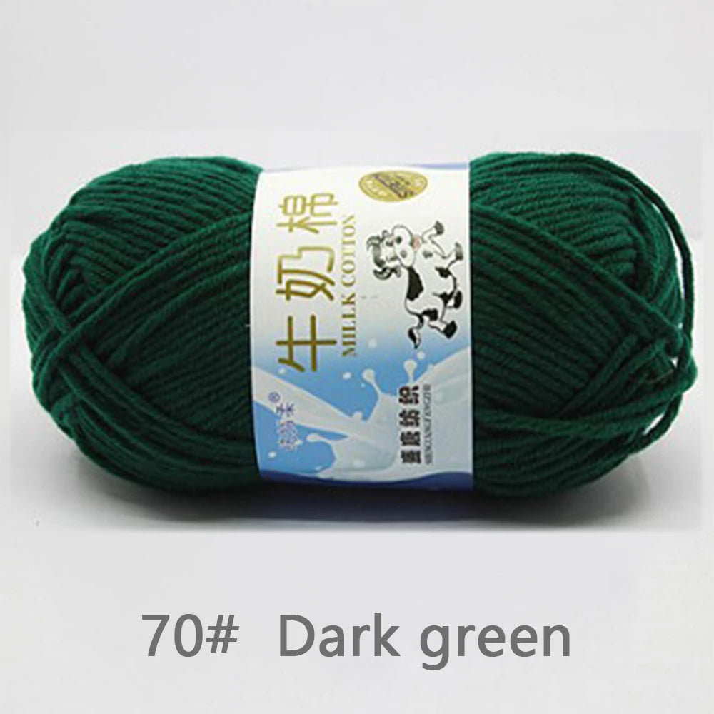Milk Cotton Yarn Set for Soft Warm Baby Sweaters - Smarsty