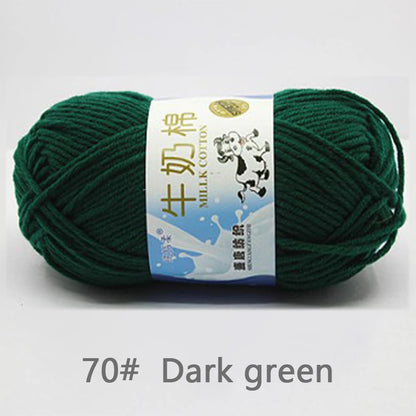 Milk Cotton Yarn Set for Soft Warm Baby Sweaters - Smarsty