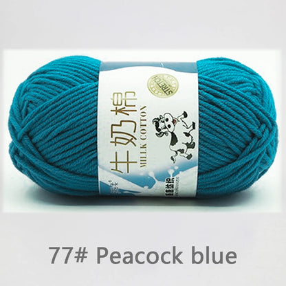 Milk Cotton Yarn Set for Soft Warm Baby Sweaters - Smarsty