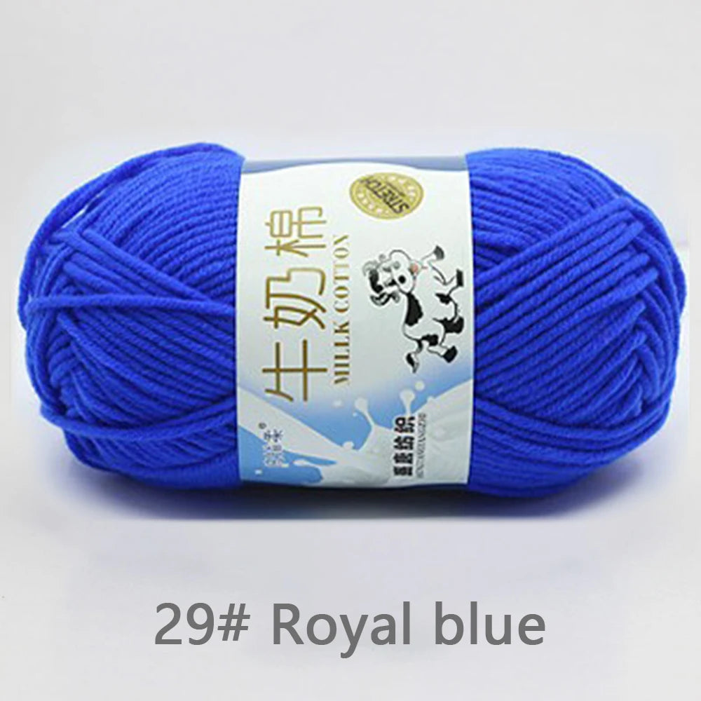 Milk Cotton Yarn Set for Soft Warm Baby Sweaters - Smarsty