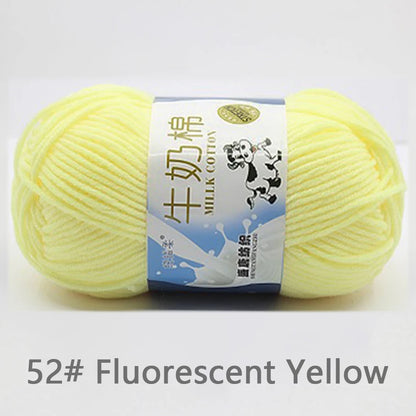 Milk Cotton Yarn Set for Soft Warm Baby Sweaters - Smarsty