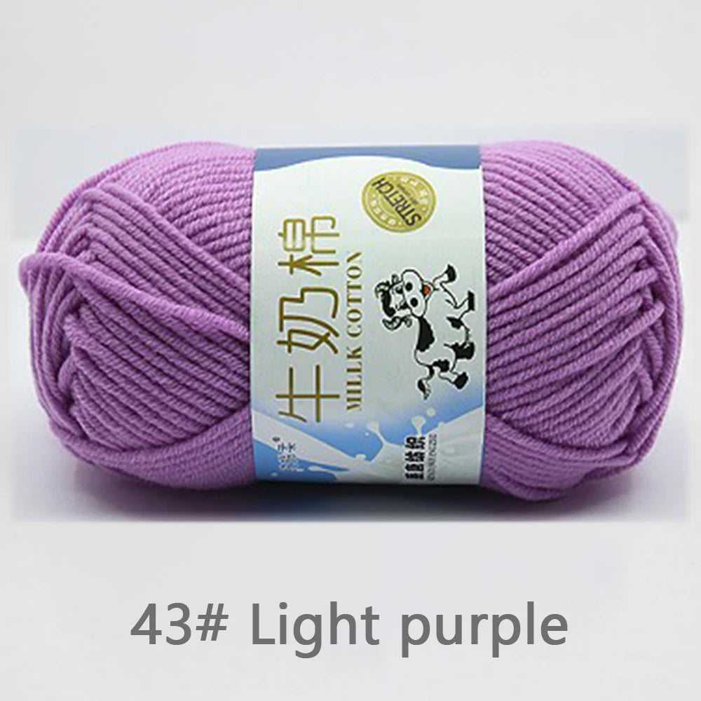 Milk Cotton Yarn Set for Soft Warm Baby Sweaters - Smarsty