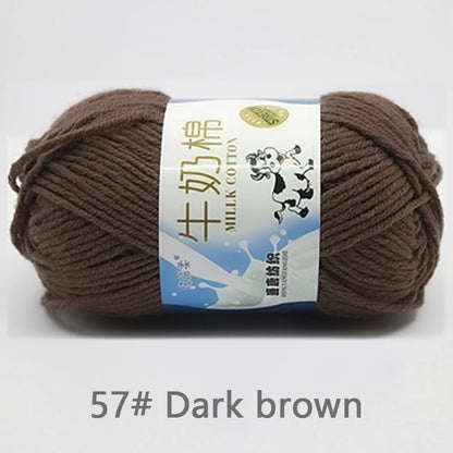 Milk Cotton Yarn Set for Soft Warm Baby Sweaters - Smarsty