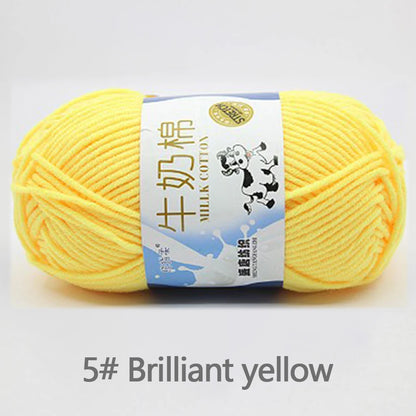 Milk Cotton Yarn Set for Soft Warm Baby Sweaters - Smarsty