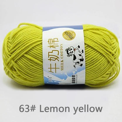 Milk Cotton Yarn Set for Soft Warm Baby Sweaters - Smarsty