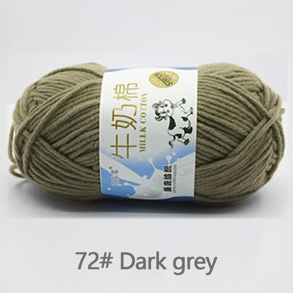 Milk Cotton Yarn Set for Soft Warm Baby Sweaters - Smarsty